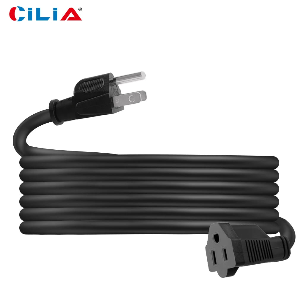 CILIA Heavy-Duty 25FT Extension Cord