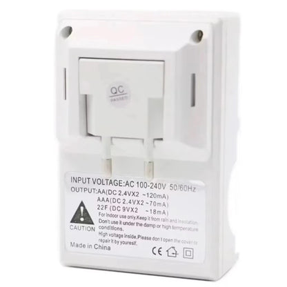 MultiSmart AA/AAA &amp; 9V Battery Charger