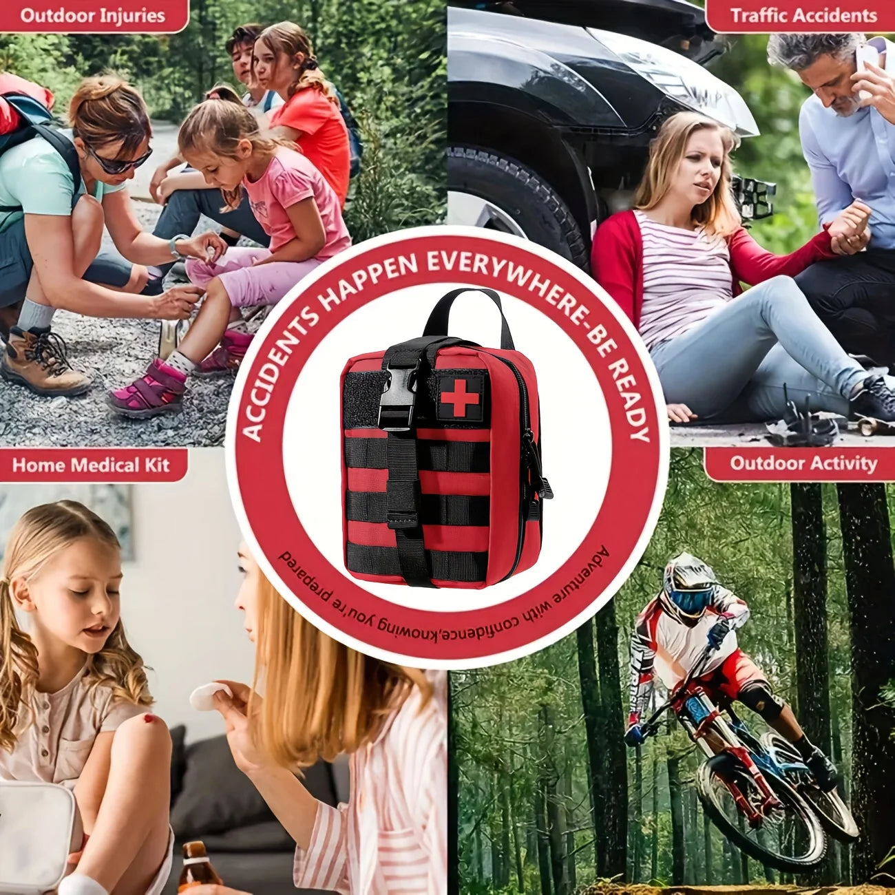 24-in-1 Survival First Aid Kit