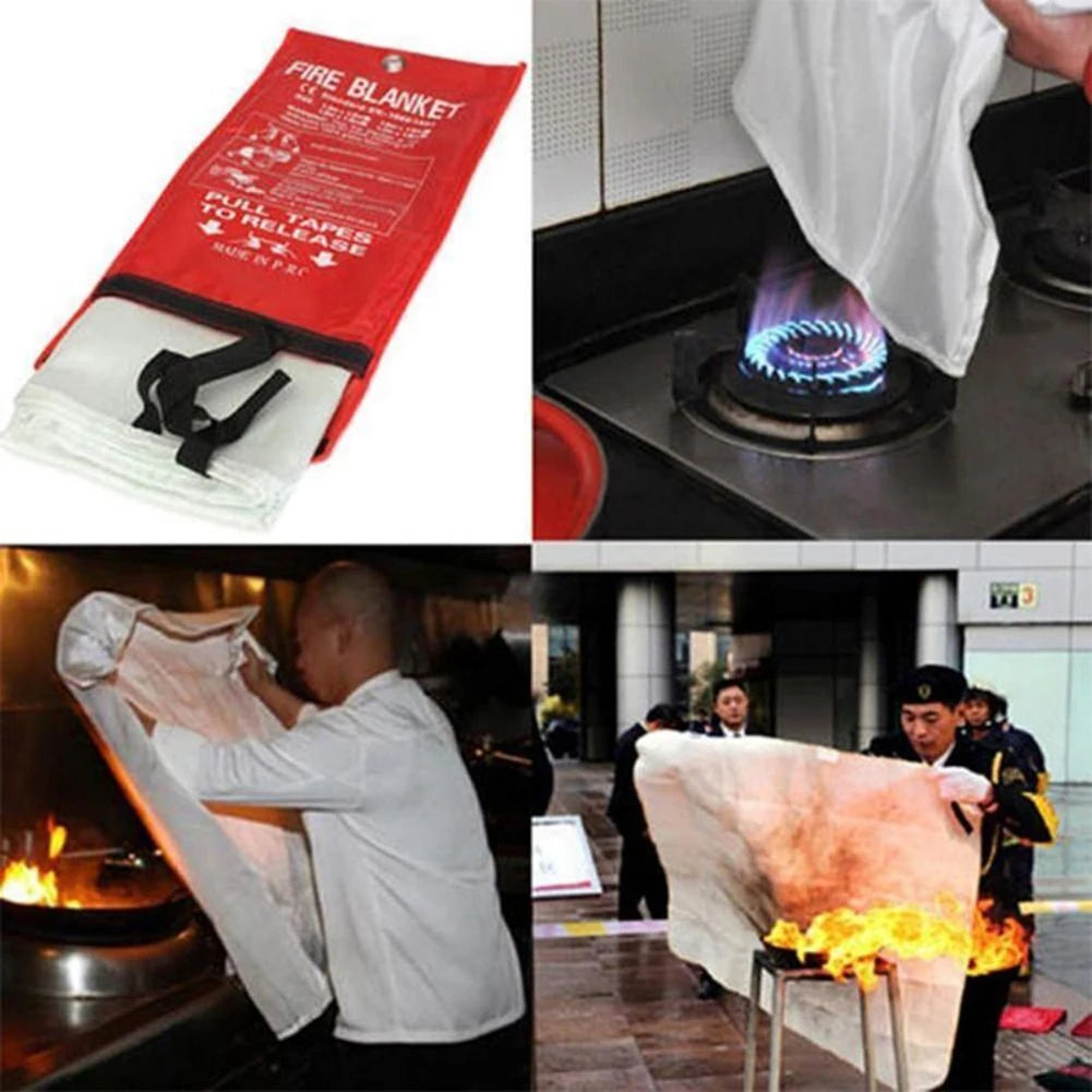 Emergency Fiberglass Fire Blanket