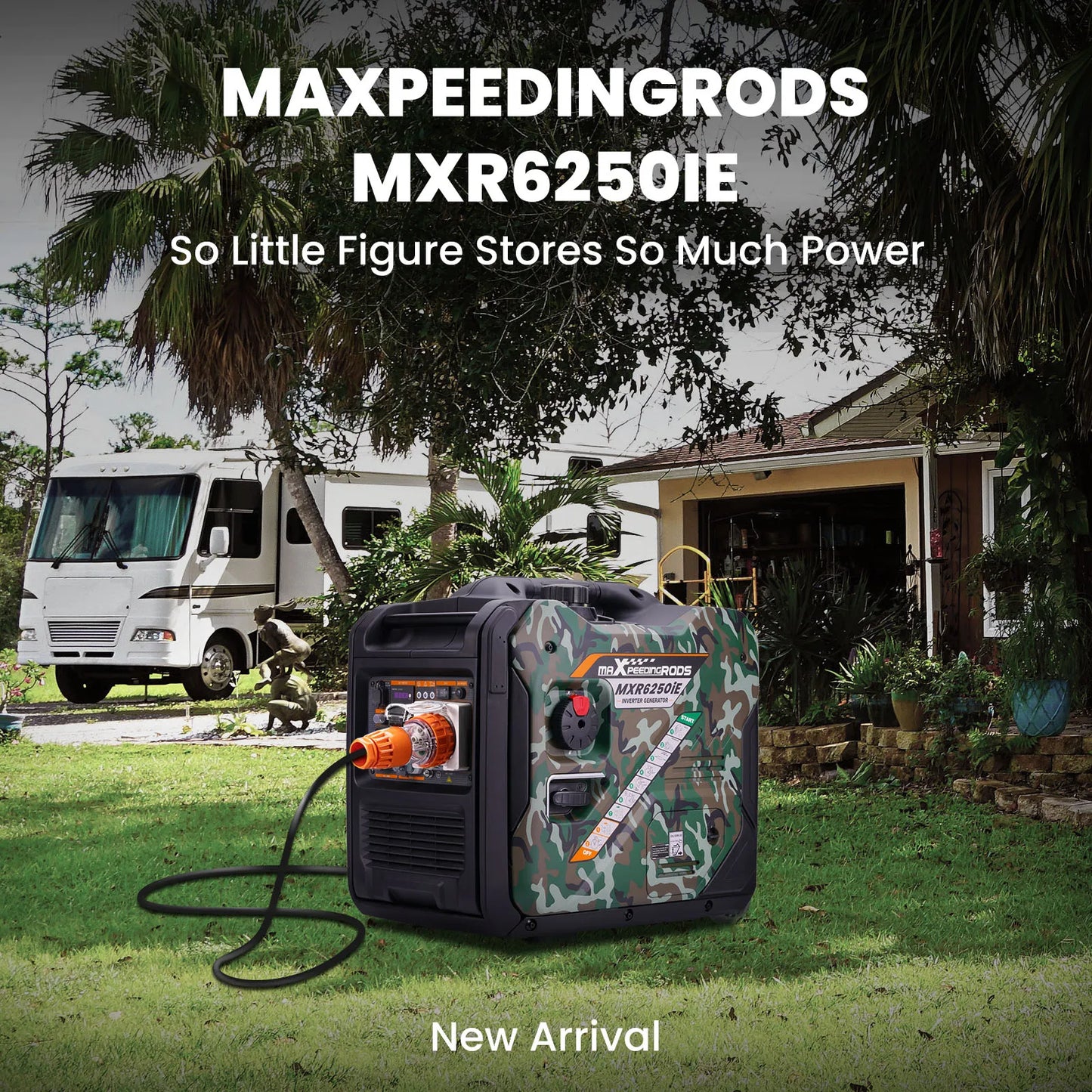 MXR 5500W Portable Inverter Generator
