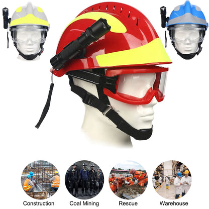 F2 Rescue Helmet with Headlamp