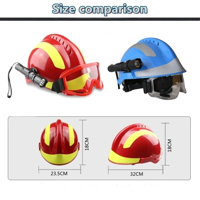 F2 Rescue Helmet with Headlamp