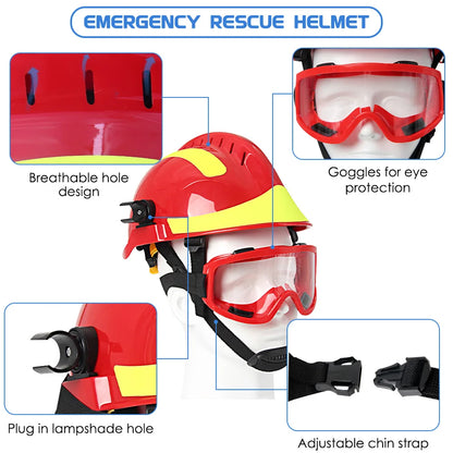 Emergency Rescue Safety Helmet Set (L4AQM2001)