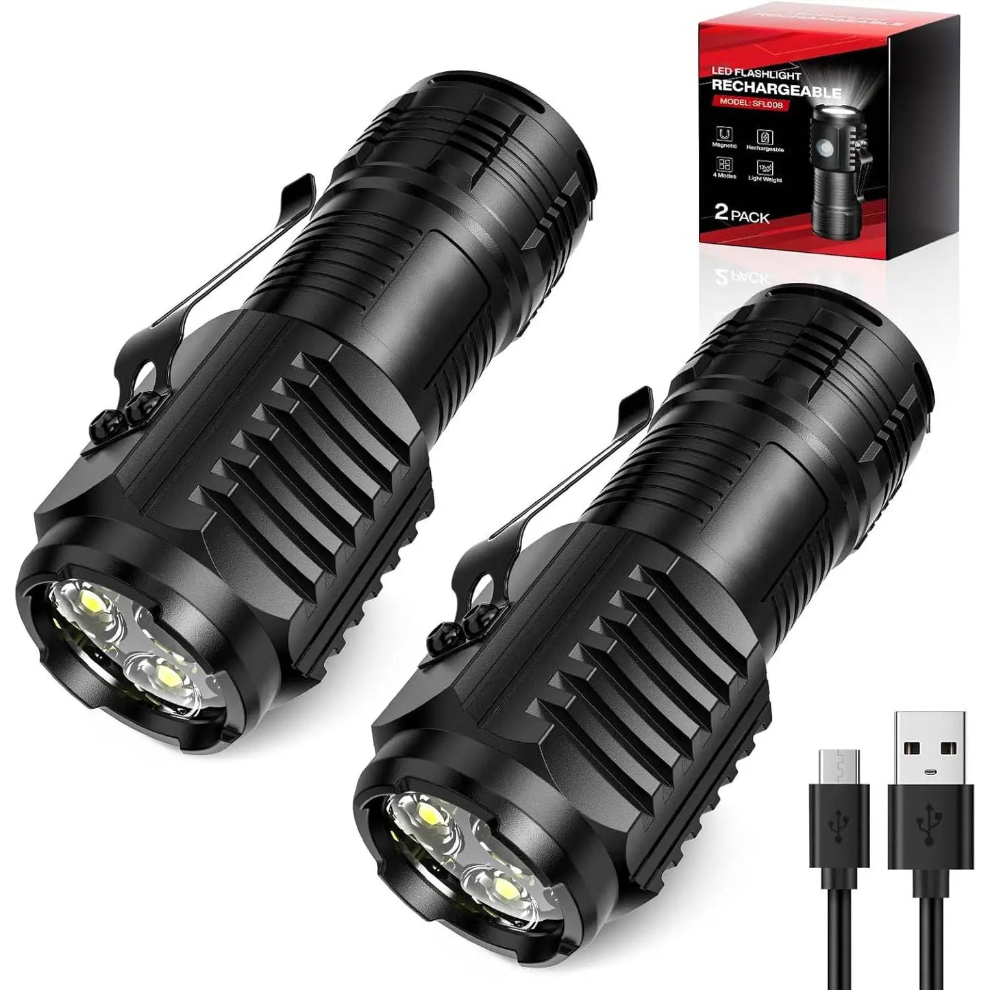 ZHIYU Rechargeable LED Flashlight