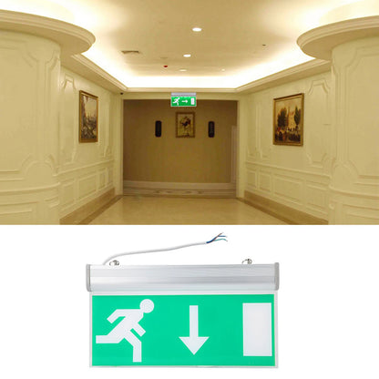 Acrylic LED Emergency Exit Sign Light