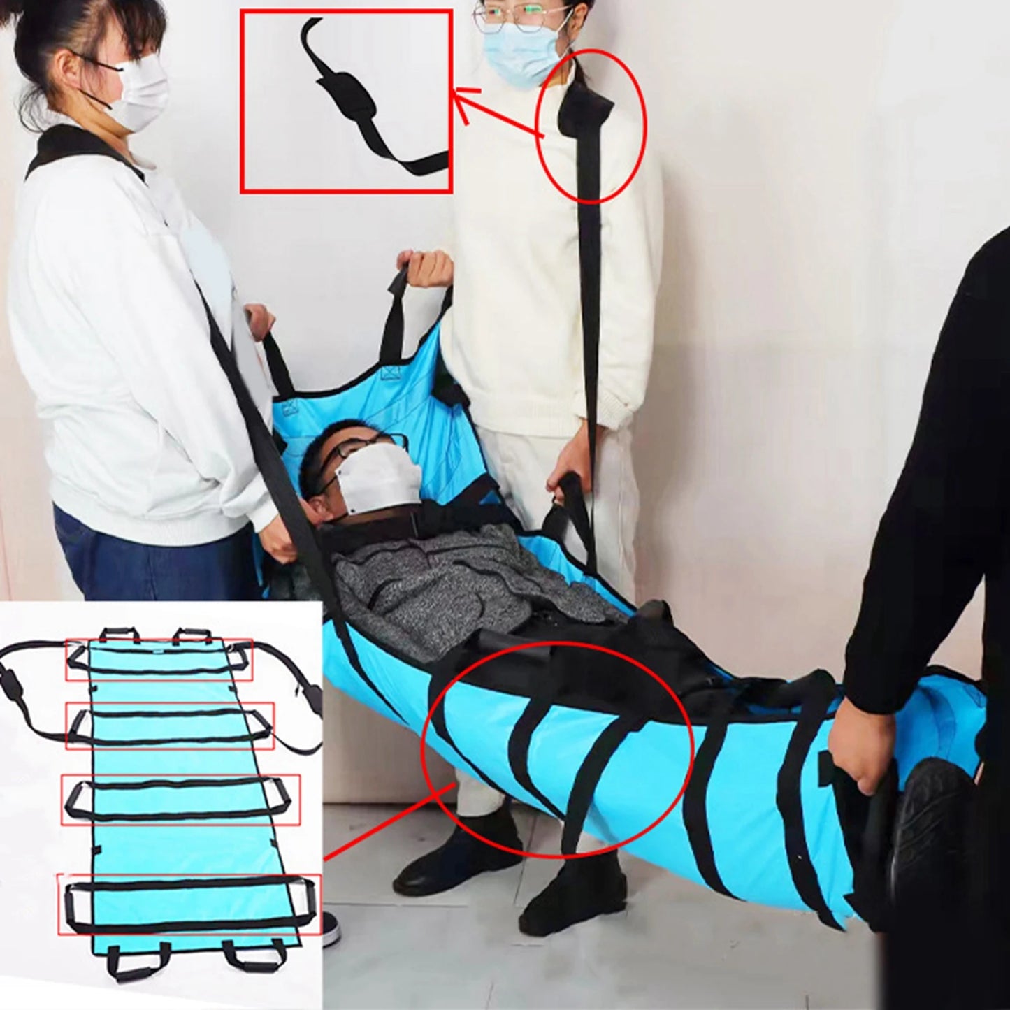 Foldable Rescue Transfer Stretcher