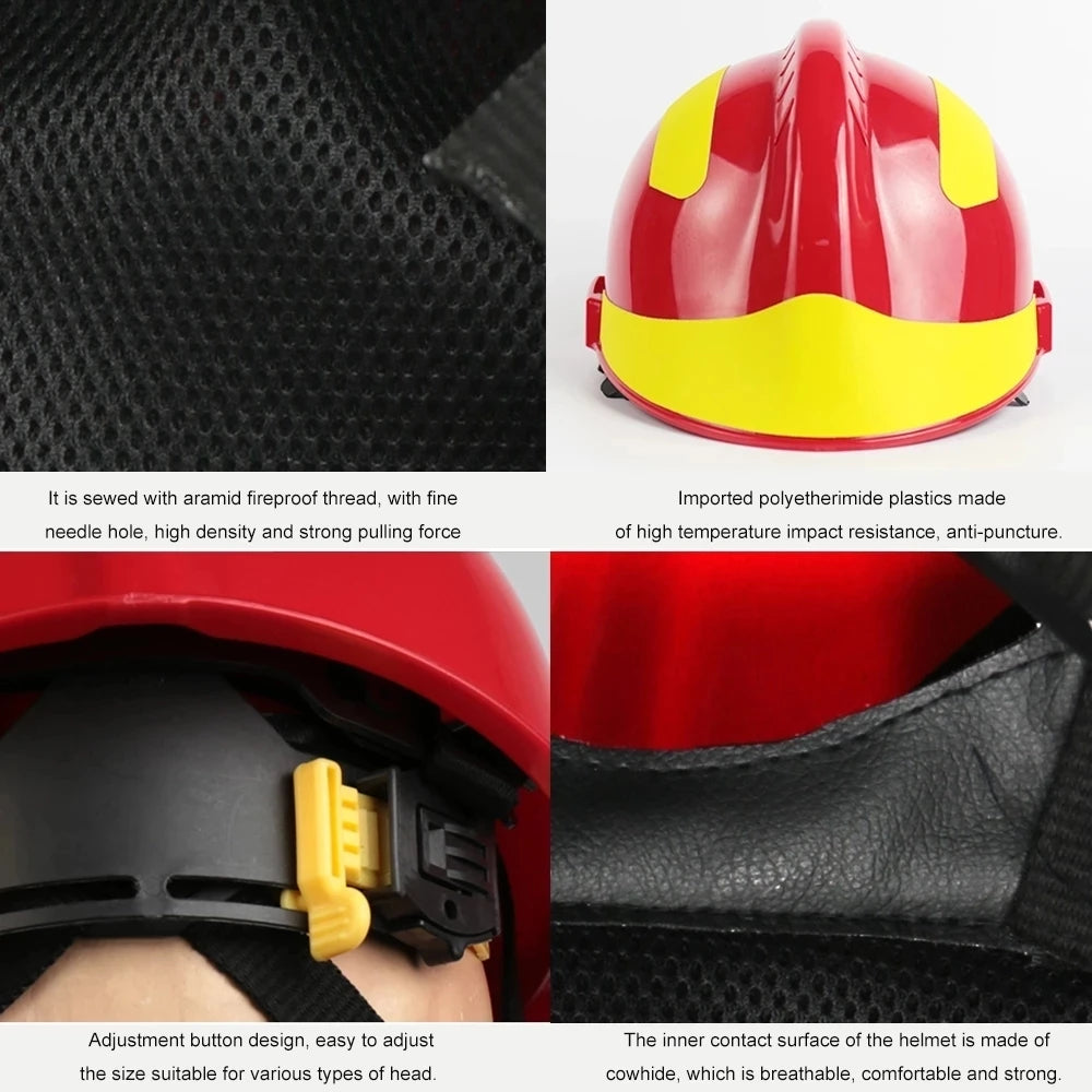 F2 Rescue Helmet with Headlamp