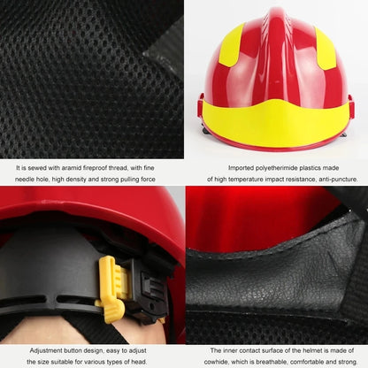 F2 Rescue Helmet with Headlamp