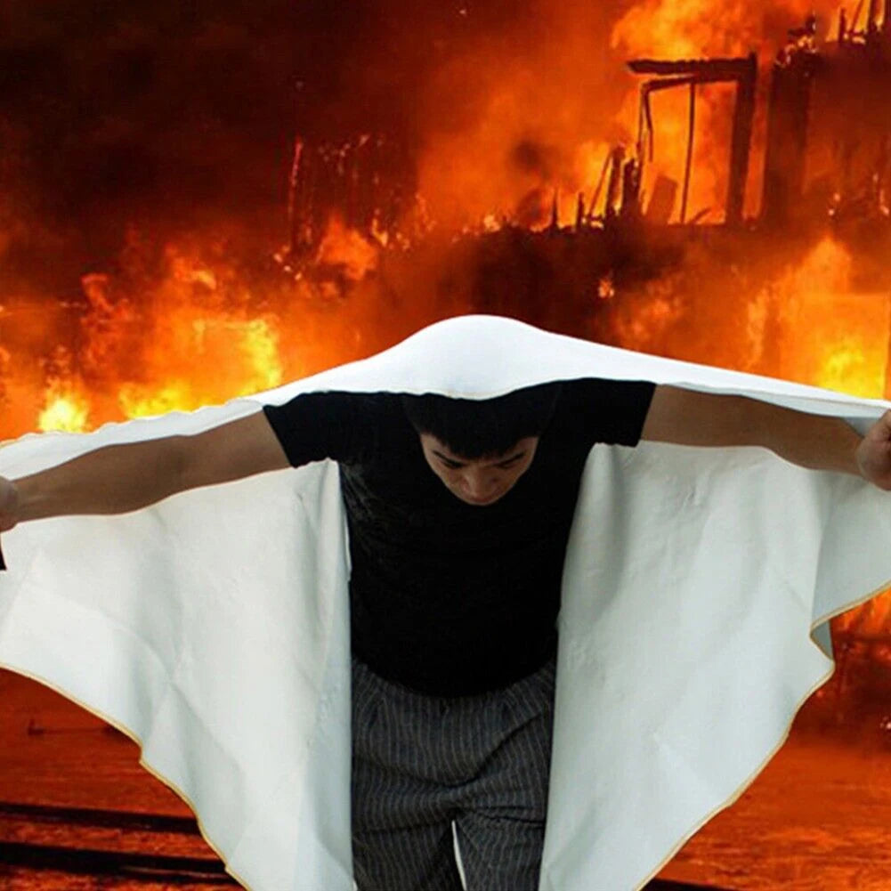 Emergency Fiberglass Fire Blanket