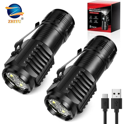 ZHIYU Rechargeable LED Flashlight