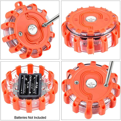 360° LED Road Flare Safety Kit