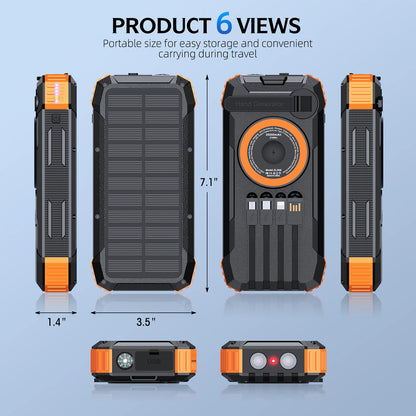 SolarCharge 100000mAh Power Bank (22.5W)