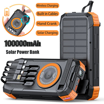 SolarCharge 100000mAh Power Bank (22.5W)