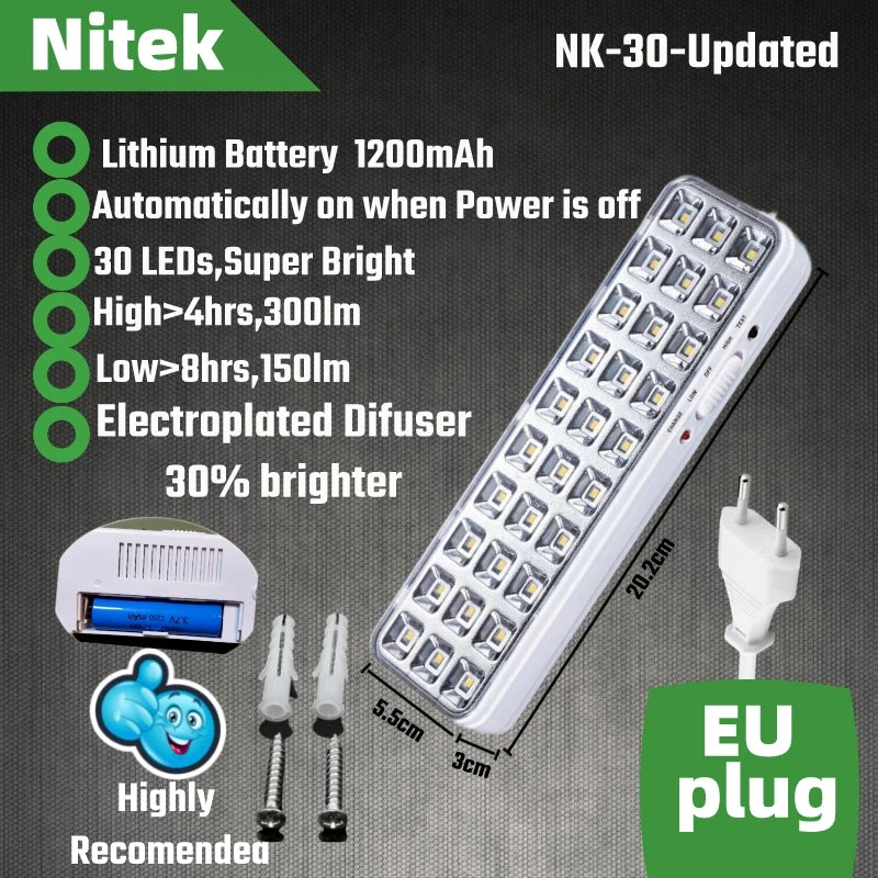 NITEK 30 LED Emergency Power Light