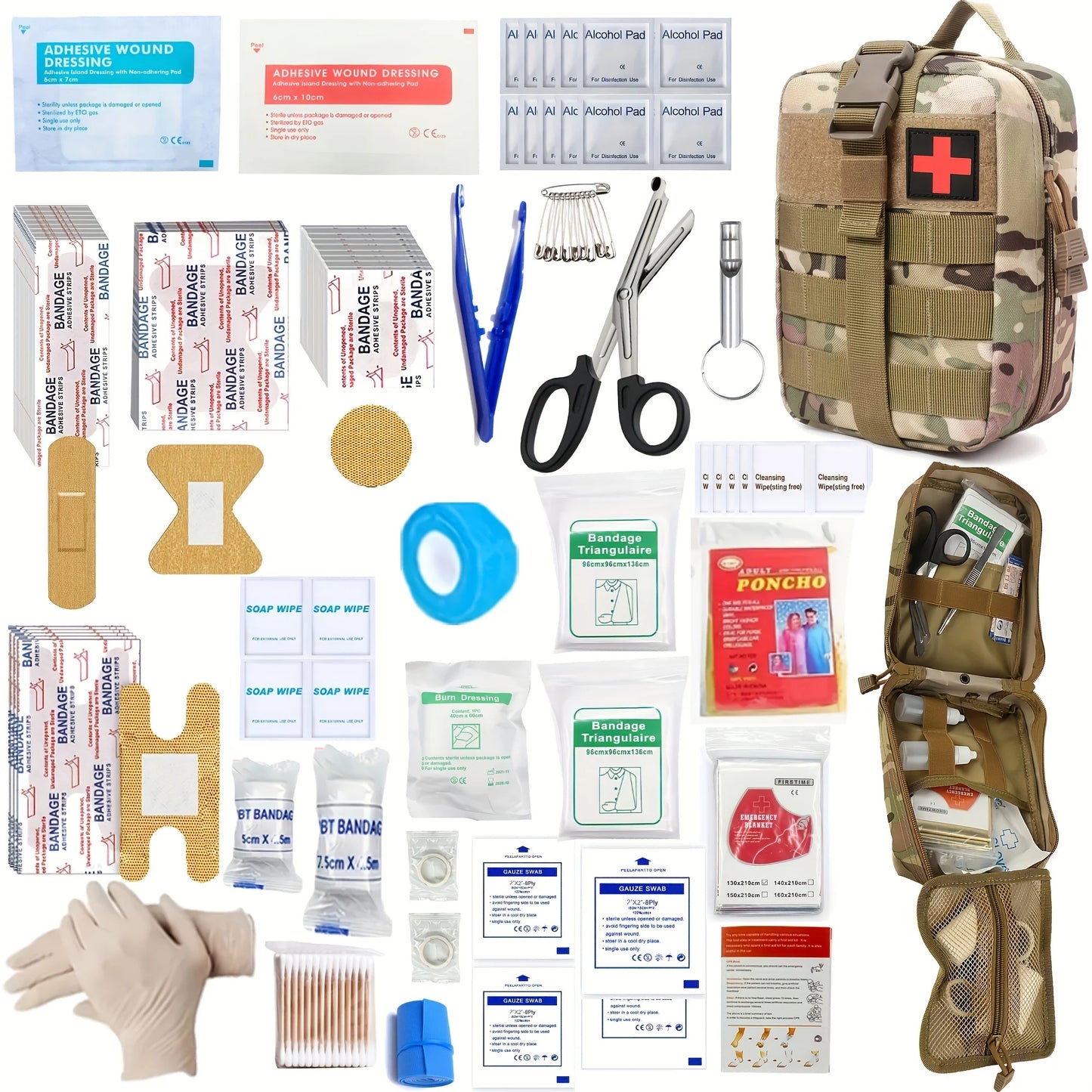 24-in-1 Survival First Aid Kit