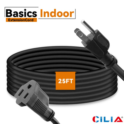 CILIA Heavy-Duty 25FT Extension Cord