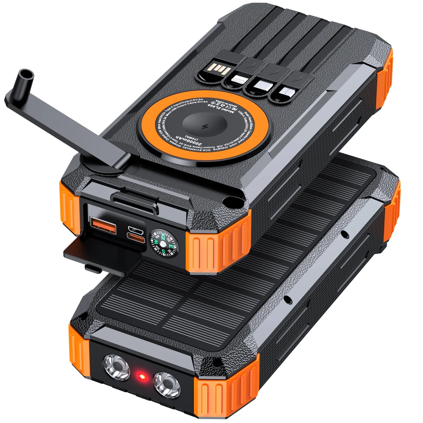 SolarCharge 100000mAh Power Bank (22.5W)