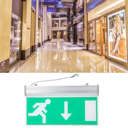 Acrylic LED Emergency Exit Sign Light