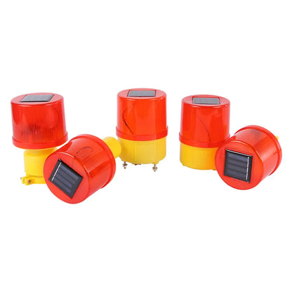 Solar LED Traffic Warning Beacon Light