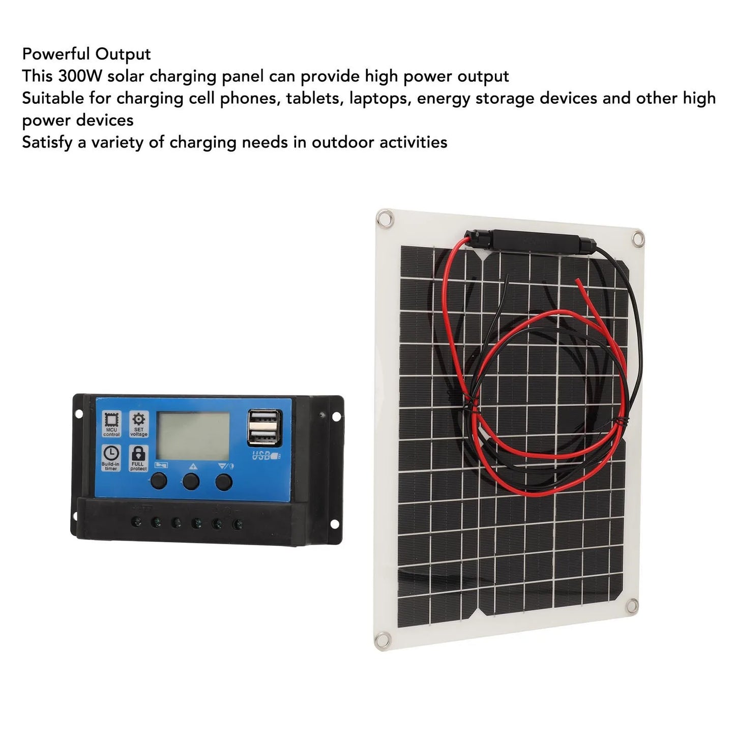 SolarMax 300W Portable Solar Panel Kit