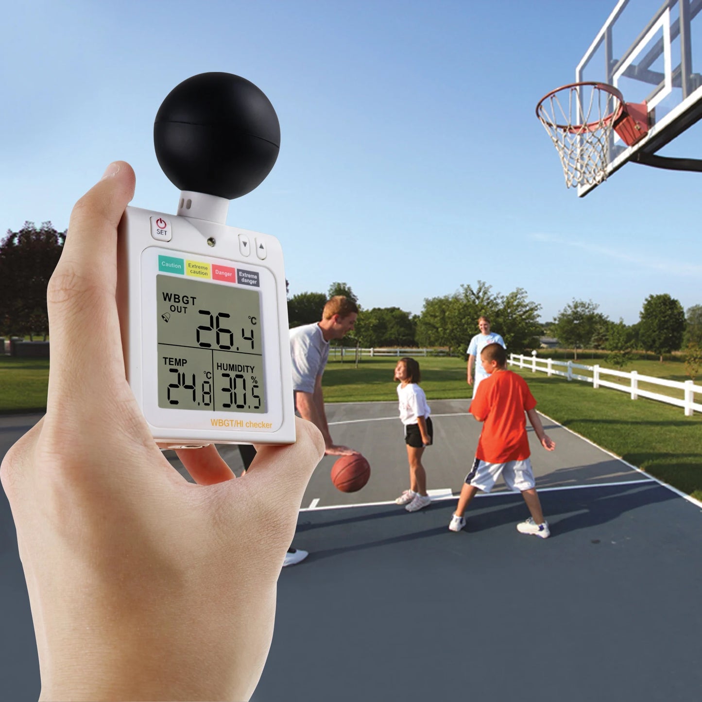 WBGT Heat Stress Safety Monitor 87784